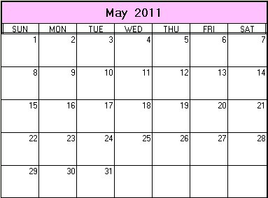 Free Online Printable Calendar 2011 on Free Printable Calendar For Appointment Scheduling