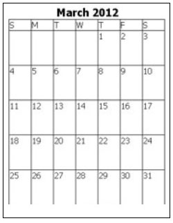 Calendars Online Printable on Online Printable Calendar   Monthly Formats