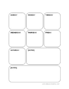 weekly planner